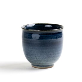 湯呑み 有田焼 日本製 おしゃれ 和食器 ギフト プレゼント 上品 茶器 湯のみ 和モダン 藍（大）