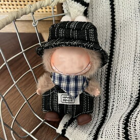 THE MONSTER PIN FOR LOVE ぬいぐるみ用服 LABUBU 4代ラブブ マカロン洋服/ズボン/靴/ネクタイ/帽子/スーツ ぬいぐるみ 服 ぬいぐるみ 4代服セットぬいぐるみ用服 LABUBU ラブブ マカロン洋服/ズボン/靴/ネクタイ/帽子/スーツ ぬいぐるみ 服 ぬいぐるみ 服セット