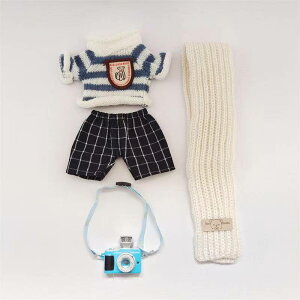 20cm 綿花の人形 コットンドール ミニ洋服 韓国ファッション アイドル衣装 ぬいぐるみ用服 洋服/ズボン/靴/ネクタイ/帽子/スーツ ぬいぐるみ 服 20cm ぬいぐるみ 服セット