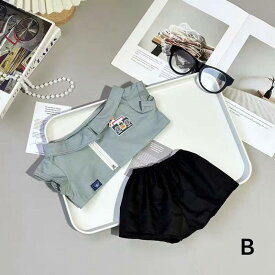 THE MONSTERS ZIMOMO ジモモ ぬいぐるみ用服 LABUBU ラブブ マカロン洋服 ぬいぐるみ 服 58cm ぬいぐるみ 服セット
