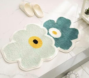 北欧風 かわいい花柄 玄関マット おしゃれ 室内 かわいい 屋内用 玄関マット 屋内 洗える おしゃれ 室内 滑り止め 40x60 50x80
