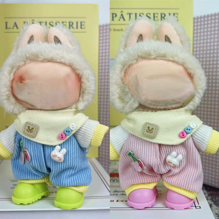 楽天市場】THE MONSTERS Exciting Macaron ぬいぐるみ用服 LABUBU 