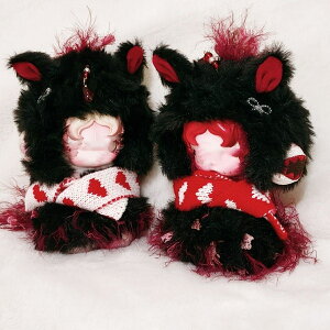 SKULLPANDA �X�J���p���_ SP 13.5cm �ʂ�����ݗm�� �ʂ������ ���Z�b�g �ʂ�����ݗp�� �����ւ��l�` ���핞�l�` �h�[���E�F�A �R�X�`���[��