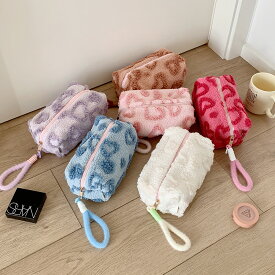 ペンケース おしゃれ 韓国風 中学生 女の子 リボン ペンケース 可愛い 化粧ポーチ ブラック