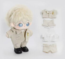 20cm用ぬいぐるみ服スーツ制服ぬいぐるみ服セット ネクタイ おしゃれ シンプル プレゼント