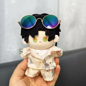 ビーチウェアサングラス服セットぬい服 小さい コスチューム10cm 綿花の人形 コットンドール ミニ洋服 韓国ファッション アイドル衣装 ぬいぐるみ用服 洋服/ズボン/靴/ネクタイ/帽子/スーツ ぬいぐるみ 服 10cm ぬいぐるみ 服セット コスチューム ぬいぐるみ用 人形