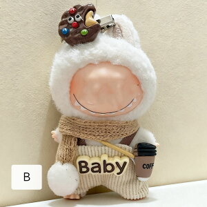 �ʂ�����ݗp�� LABUBU 4�� �}�J�����m�� �Y�{�� �C �l�N�^�C �X�q �X�[�c 10.5cm ���Z�b�g ������� �V���v�� ���蕨 �ʉ��E�ʊw�p