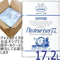 ドーバー パストリーゼ77 17.2L （15kg） 一斗缶 （詰め替え用） スチール缶入り 大容量 強力な除菌力 ア…