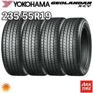 �y�^�C�������\�z2024�N�� ���� 4�{�Z�b�g 19�C���` 235/55R19 105W XL YOKOHAMA ���R�n�} GEOLANDAR �W�I�����_�[ X-CV G057 �T�}�[ �^�C���P�i4�{���i