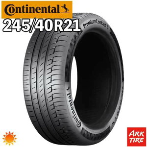 �y�^�C�������\�z2024�N�� ���� 21�C���` 245/40R21 100Y XL CONTINENTAL �R���`�l���^�� �v���~�A���R���^�N�g6 �T�}�[ �^�C���P�i1�{���i