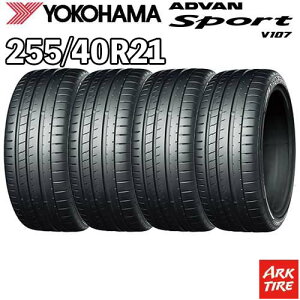 �y�^�C�������\�z4�{�Z�b�g 21�C���` 255/40R21 102Y XL YOKOHAMA �A�h�o���X�|�[�c V107 �T�}�[ �^�C���P�i4�{���i