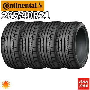 �y�^�C�������\�z2024�N�� ���� 4�{�Z�b�g 21�C���` 265/40R21 101Y N0 CONTINENTAL �R���`�l���^�� �X�|�[�c�R���^�N�g5P N PORSCHE���F �T�}�[ �^�C���P�i4�{���i