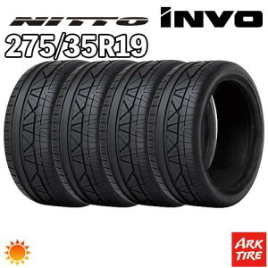 �y�^�C�������\�z 4�{�Z�b�g 19�C���` 275/35R19 100W XL NITTO �j�b�g�[ INVO �C�����H �^�C���P�i4�{���i