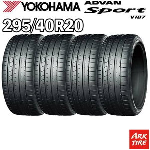 �y�^�C�������\�z4�{�Z�b�g 20�C���` 295/40R20 110Y XL YOKOHAMA �A�h�o���X�|�[�c V107 �T�}�[ �^�C���P�i4�{���i