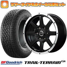 【取付対象】265/65R17 夏タイヤ ホイール4本セット BFグッドリッチ トレールテレーンT/A ORWL (6/139車用) MID ロードマックス WF-8 17インチ【送料無料】