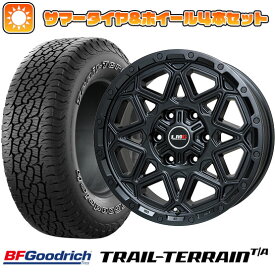 【取付対象】265/65R17 夏タイヤ ホイール4本セット プラド BFグッドリッチ トレールテレーンT/A ORWL LEHRMEISTER LMG モンタグナ(マットブラック) 17インチ【送料無料】