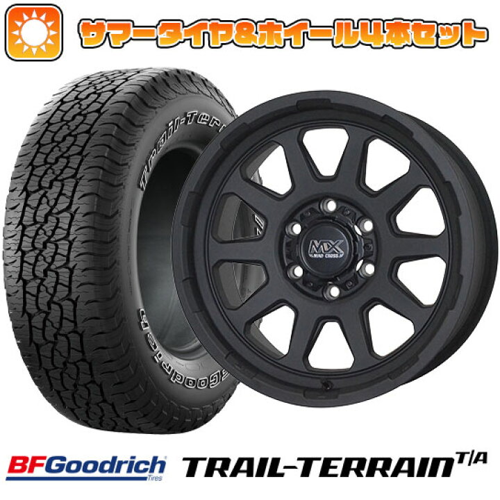 楽天市場】【取付対象】265/60R18 夏タイヤ ホイール4本セット BF 