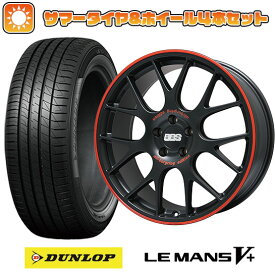 【取付対象】245/45R19 夏タイヤ ホイール4本セット DUNLOP ルマン V+(ファイブプラス) (5/114車用) BBS GERMANY BBS CH-R ニュルブルクリンク エディション 19インチ【送料無料】