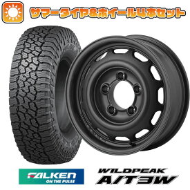 【取付対象】30X9.5R15 夏タイヤ ホイール4本セット ジムニーシエラ FALKEN ワイルドピーク A/T3W アピオ ワイルドボア ベンチュラ 6J 6.00-15
