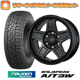 エントリーしてポイント7倍![5/23 20:00-5/27 01:59] 【取付対象】35X12.5R17 夏タイヤ ホイール4本セット (6/139車用) FALKEN ワイルドピーク A/T3W トピー ランドフット GWD 17インチ【送料無料】