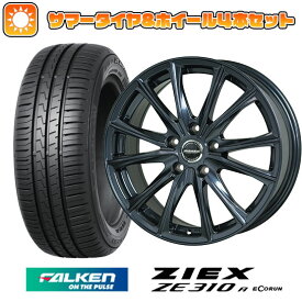 【取付対象】215/60R17 夏タイヤ ホイール4本セット (5/114車用) FALKEN ジークス ZE310R エコラン(限定) ホットスタッフ ヴァーレン W05 17インチ【送料無料】