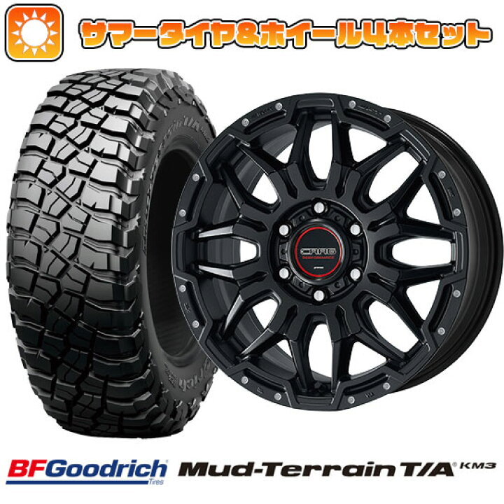 楽天市場】【取付対象】285/65R18 夏タイヤ ホイール4本セット 