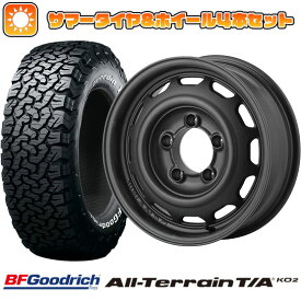 【取付対象】30X9.5R15 夏タイヤ ホイール4本セット ジムニーシエラ BFグッドリッチ オールテレーンT/A KO2 RWL/RBL アピオ ワイルドボア ベンチュラ 6J 6.00-15
