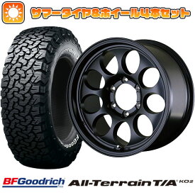 【取付対象】315/75R16 夏タイヤ ホイール4本セット (6/139車用) BFグッドリッチ オールテレーンT/A KO2 RWL/RBL アルジェノン フェニーチェ クロスXC9 16インチ【送料無料】