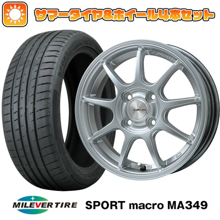 楽天市場】【取付対象】195/50R16 夏タイヤ ホイール4本セット MILEVER 