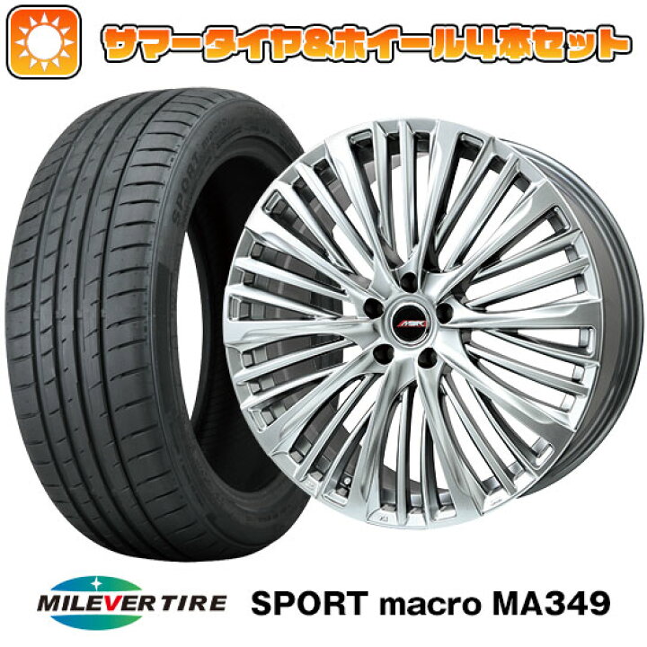 楽天市場】【取付対象】215/35R19 夏タイヤ ホイール4本セット MILEVER 