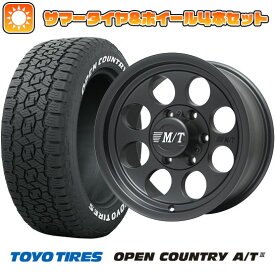 【取付対象】285/70R17 夏タイヤ ホイール4本セット (6/139車用) TOYO オープンカントリー A/T III RWL/RBL ミッキートンプソン クラシック3 ブラック 17インチ【送料無料】