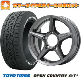 【取付対象】215/70R16 夏タイヤ ホイール4本セット ジムニーシエラ TOYO オープンカントリー A/T III RWL/RBL アピオ ワイルドボア X2 16インチ【送料無料】