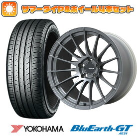 【取付対象】245/45R19 夏タイヤ ホイール4本セット YOKOHAMA ブルーアース GT AE51 (5/114車用) エンケイ RS-05RR 19インチ(送料無料)