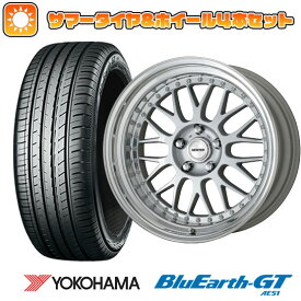 【取付対象】215/55R17 夏タイヤ ホイール4本セット YOKOHAMA ブルーアース GT AE51 (5/114車用) WORK マイスター M1 3P 17インチ【送料無料】