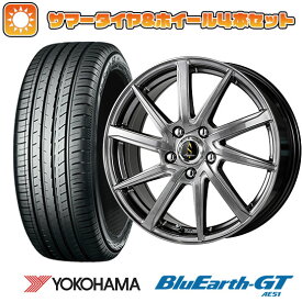 【取付対象】215/60R16 夏タイヤ ホイール4本セット YOKOHAMA ブルーアース GT AE51 (5/114車用) WORK セプティモGO1プラス 16インチ【送料無料】