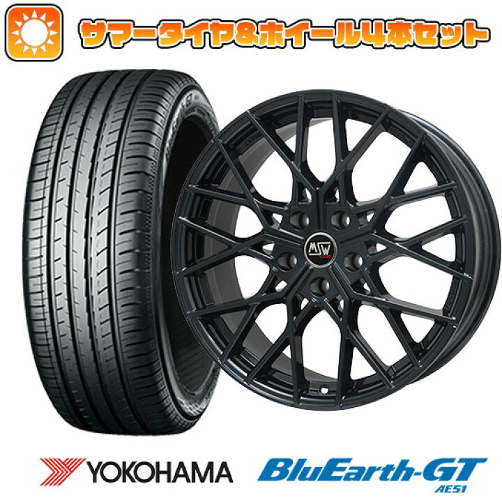 楽天市場】【取付対象】225/45R19 夏タイヤ ホイール4本セット 