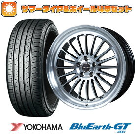 エントリーしてタイヤ交換チケット同時購入でポイント10倍![6/4 20:00-6/11 01:59]【取付対象】245/45R19 夏タイヤ ホイール4本セット YOKOHAMA ブルーアース GT AE51 (5/114車用) モンツァ ジェクシス GF020 19インチ(送料無料)