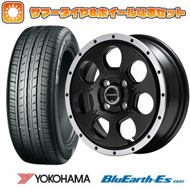 エントリーしてタイヤ交換チケット同時購入でポイント10倍![4/24 20:00-4/27 09:59] 【取付対象】215/65R16 夏タイヤ ホイール4本セット YOKOHAMA ブルーアース ES32 (5/114車用) MID ロードマックス WO-7 16インチ【送料無料】