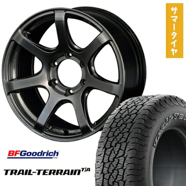 楽天市場】【取付対象】265/60R18 夏タイヤ ホイール4本セット BF 