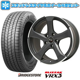 【取付対象】245/45R19 スタッドレスタイヤ ホイール4本セット 輸入車用 BMW 7シリーズ（G11/G12） BRIDGESTONE ブリザック VRX3 MSW by OZ Racing MSW 47(マットダークチタニウムポリッシュ) 19インチ【送料無料】