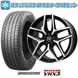 【取付対象】245/45R18 スタッドレスタイヤ ホイール4本セット 輸入車用 ベンツCLS（C257） BRIDGESTONE ブリザック VRX3 MSW by OZ Racing MSW 40(グロスブラックフルポリッシュ) 18インチ【送料無料】