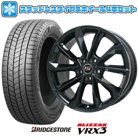 【取付対象】245/45R19 スタッドレスタイヤ ホイール4本セット 輸入車用 アウディA7 スポーツバック（F2） BRIDGESTONE ブリザック VRX3 MSW by OZ Racing MSW 42(グロスブラック) 19インチ【送料無料】