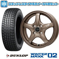 DUNLOP WINTER MAXX WM02 195/65R15】スタッドレス【日産 純正ホイール 