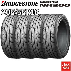 �y�^�C�������\�z4�{�Z�b�g 16�C���` 205/55R16 91V BRIDGESTONE �u���a�X�g�� �G�R�s�A NH200 C �T�}�[ �^�C���P�i4�{���i