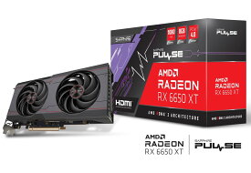 SAPPHIRE PULSE Radeon RX 6650 XT GAMING OC 8G GDDR6 正規代理店保証付 vd8083