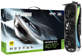 ZOTAC GAMING GeForce RTX 4070 Ti AMP Extreme AIRO 代理店保証付 vd8359