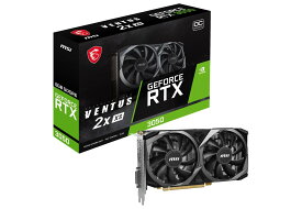 MSI GeForce RTX 3050 VENTUS 2X XS 8G OC 正規代理店保証付 vd8472