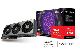 SAPPHIRE NITRO+ Radeon RX 7700 XT GAMING OC 12GB GDDR6 11335-02-20G 正規代理店保証付 vd8652