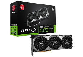 MSI GeForce RTX 4070 Ti SUPER 16G VENTUS 3X OC 正規代理店保証付 vd8728