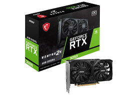 MSI GeForce RTX 3050 VENTUS 2X 6G OC 正規代理店保証付 vd8789